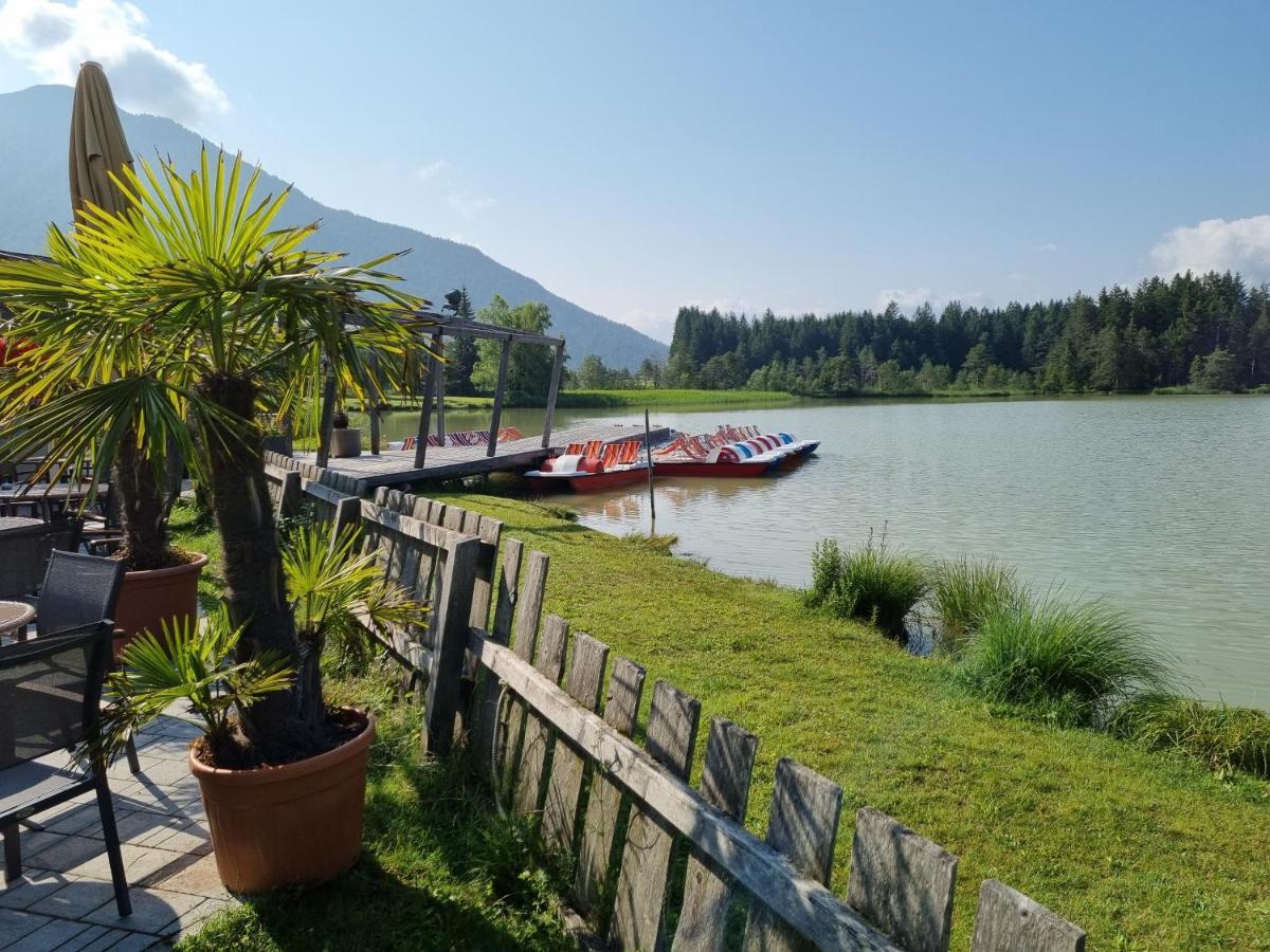 Wohlfuehl-Appartement Bergsee Family - Am Wildsee - Sup Und Schlitten For Free เซเฟลด์ อิน ทิโรล ภายนอก รูปภาพ